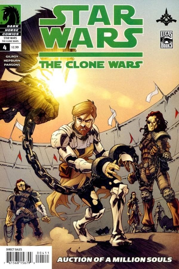 Star Wars: The Clone Wars #4 cover