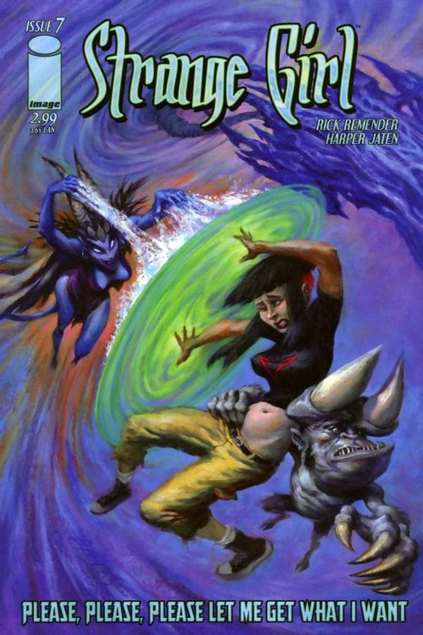 Strange Girl #7 cover