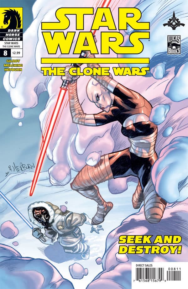 Star Wars: The Clone Wars #8 cover
