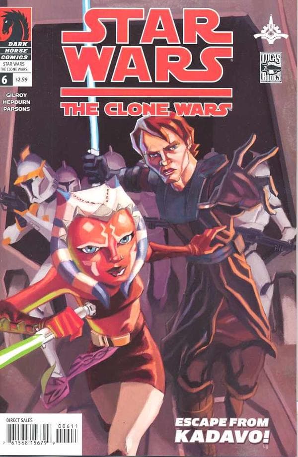 Star Wars: The Clone Wars #6 cover