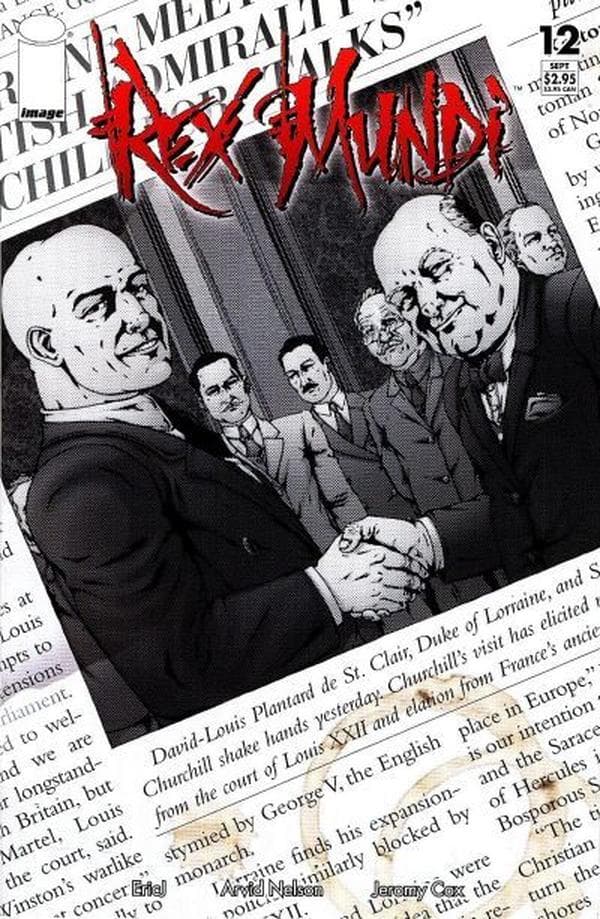 Rex Mundi #12 cover