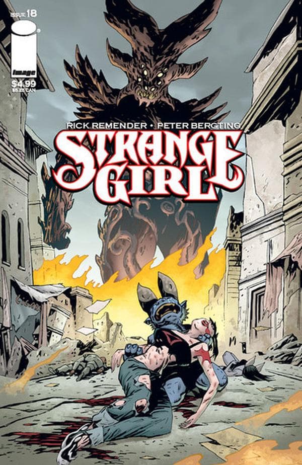 Strange Girl #18 cover