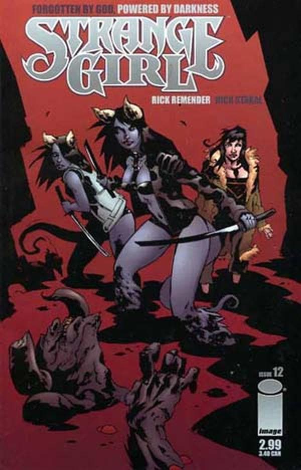 Strange Girl #12 cover