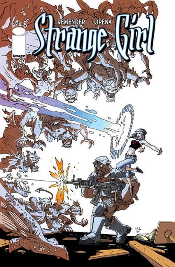 Strange Girl #8 cover