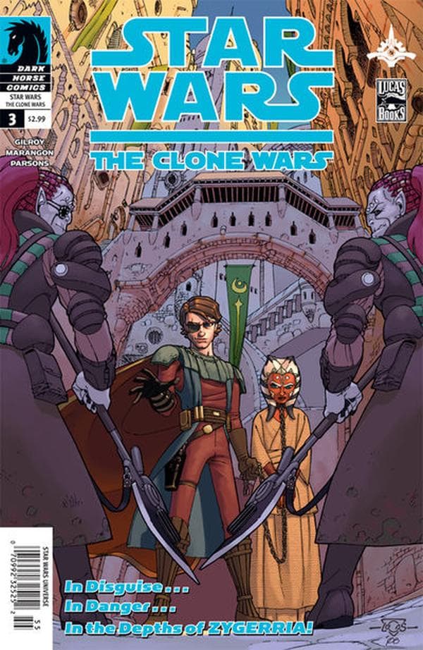 Star Wars: The Clone Wars #3 cover