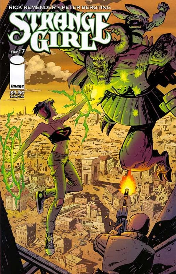 Strange Girl #17 cover
