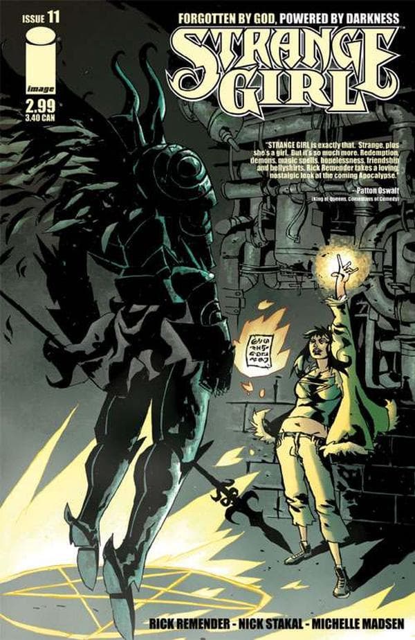 Strange Girl #11 cover