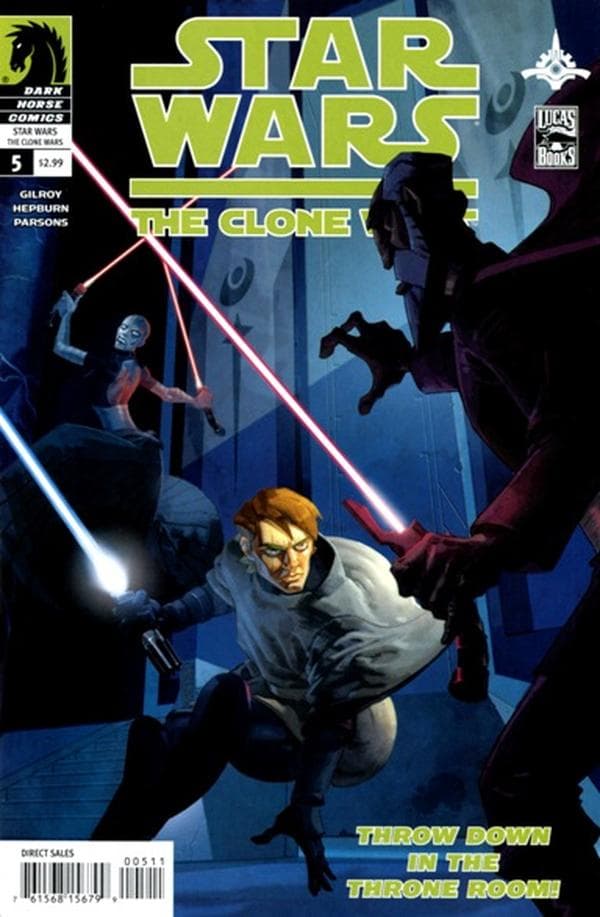 Star Wars: The Clone Wars #5 cover