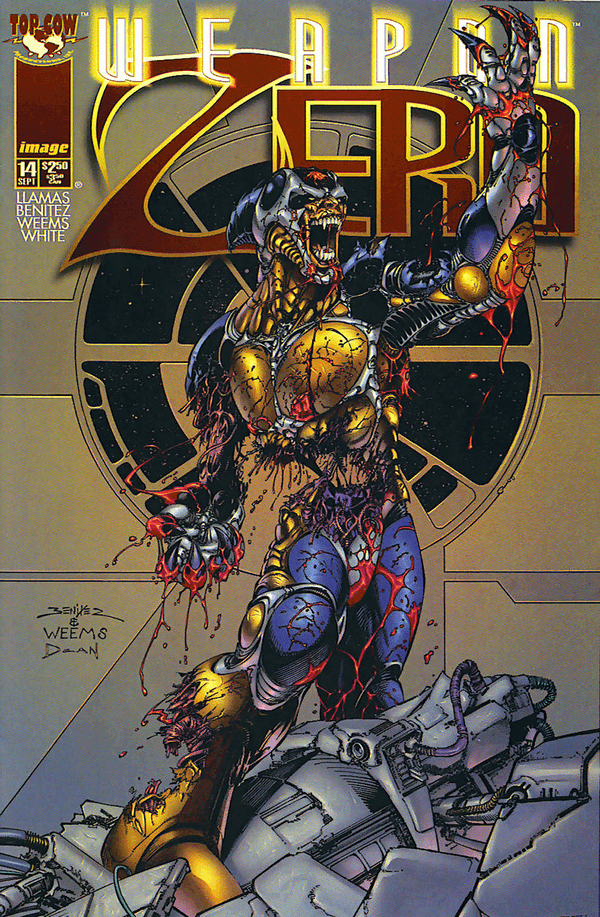 Weapon Zero #14 cover