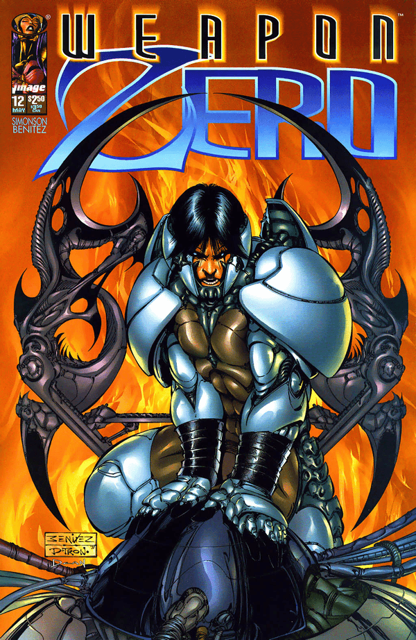Weapon Zero #12 cover
