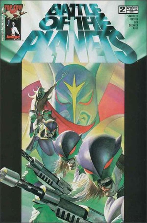 Battle of the Planets #2 cover