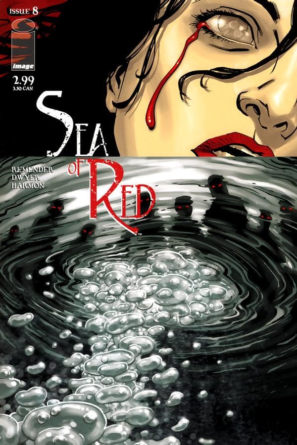Sea of Red #8 cover