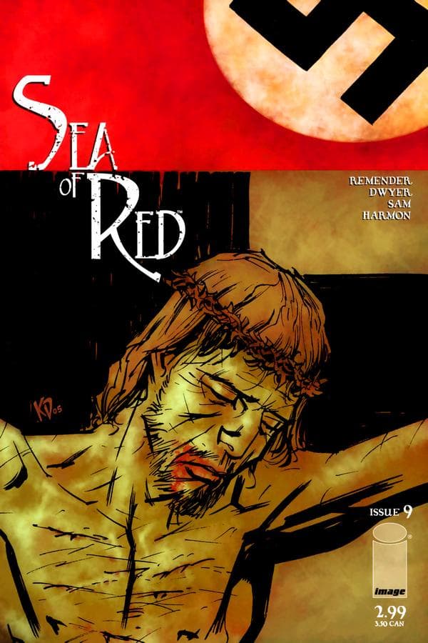 Sea of Red #9 cover