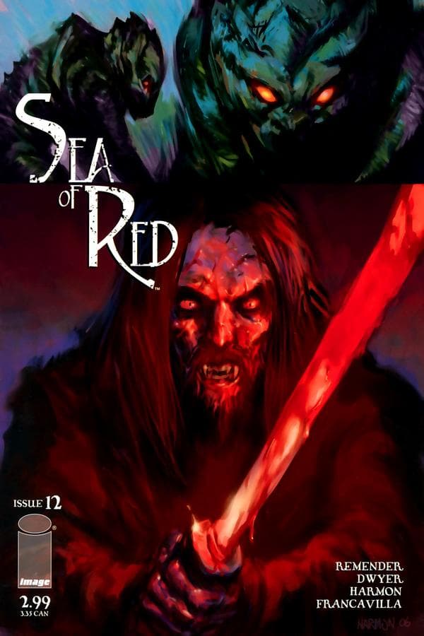 Sea of Red #12 cover