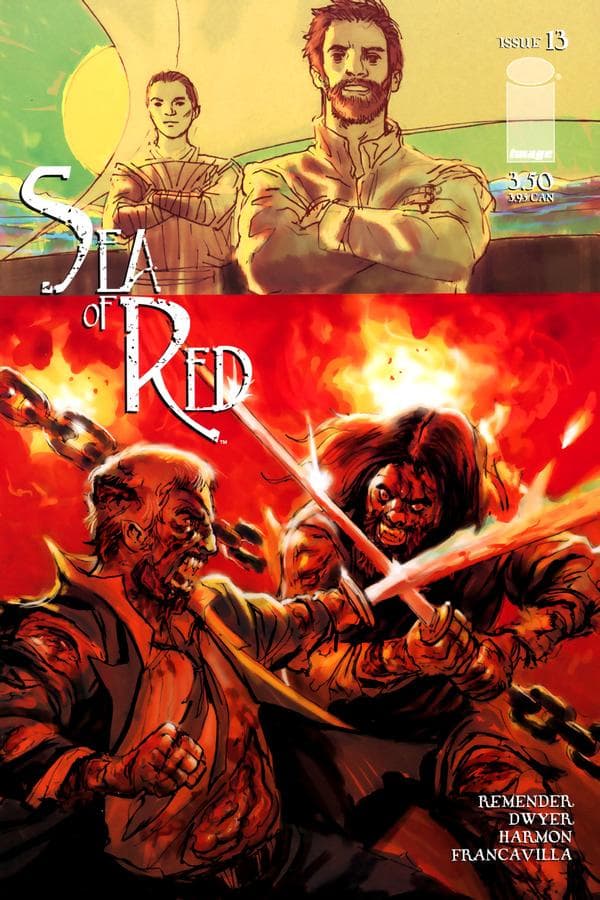Sea of Red #13 cover