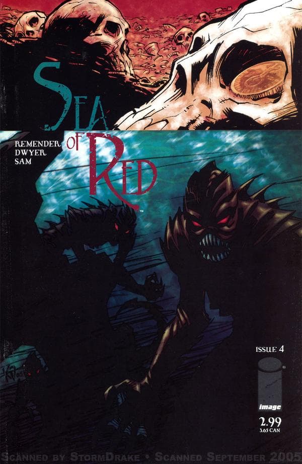 Sea of Red #4 cover