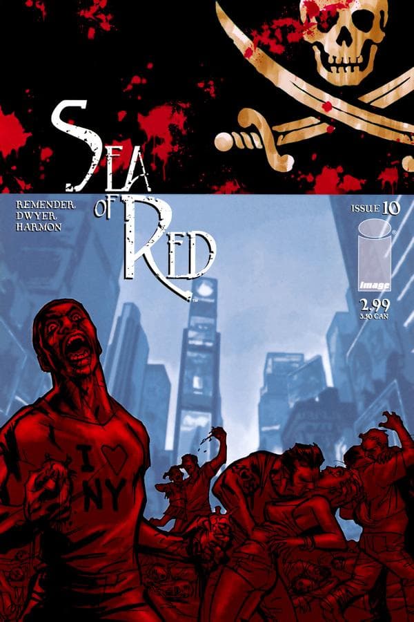Sea of Red #10 cover