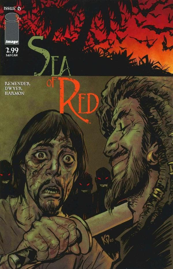 Sea of Red #6 cover