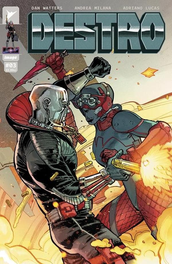 Destro #3 cover