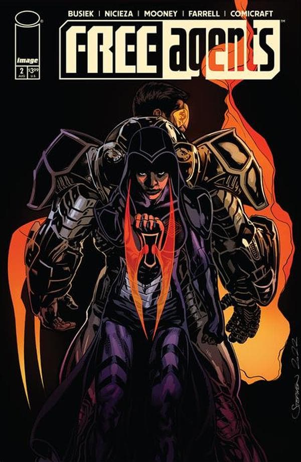 Free Agents #2 cover