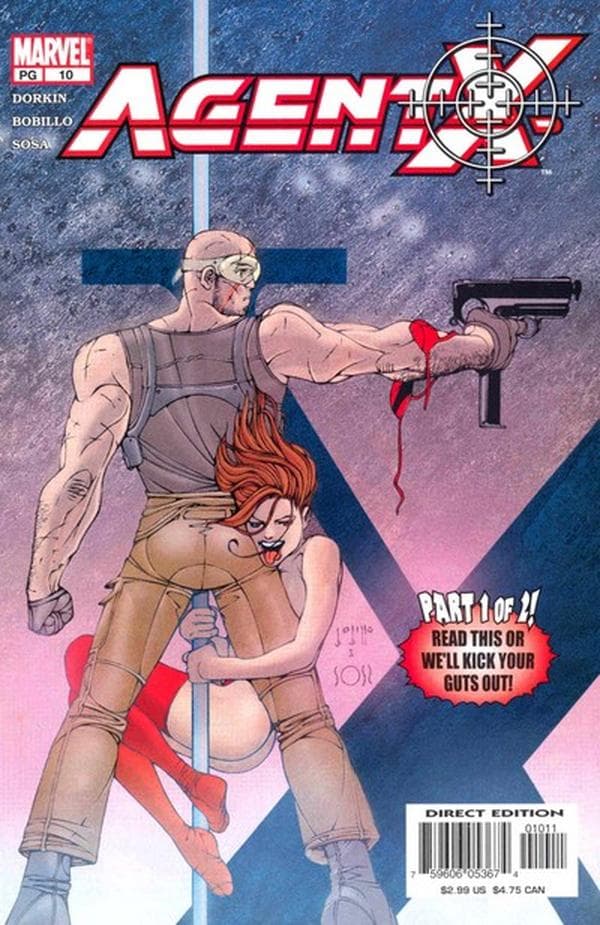 Agent X #10 cover