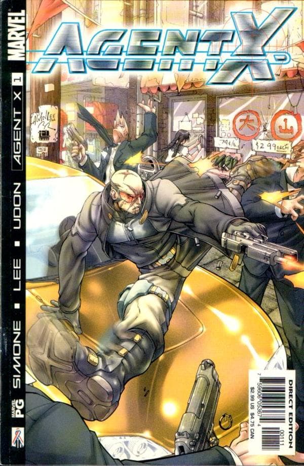 Agent X #1 cover