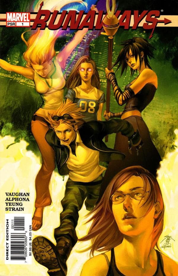Runaways cover — © Marvel Comics