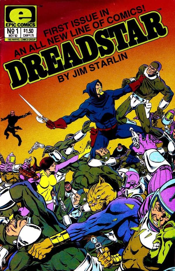 Dreadstar #1 cover