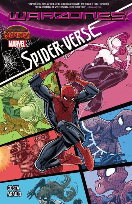 Spider-Verse cover — © Marvel Comics