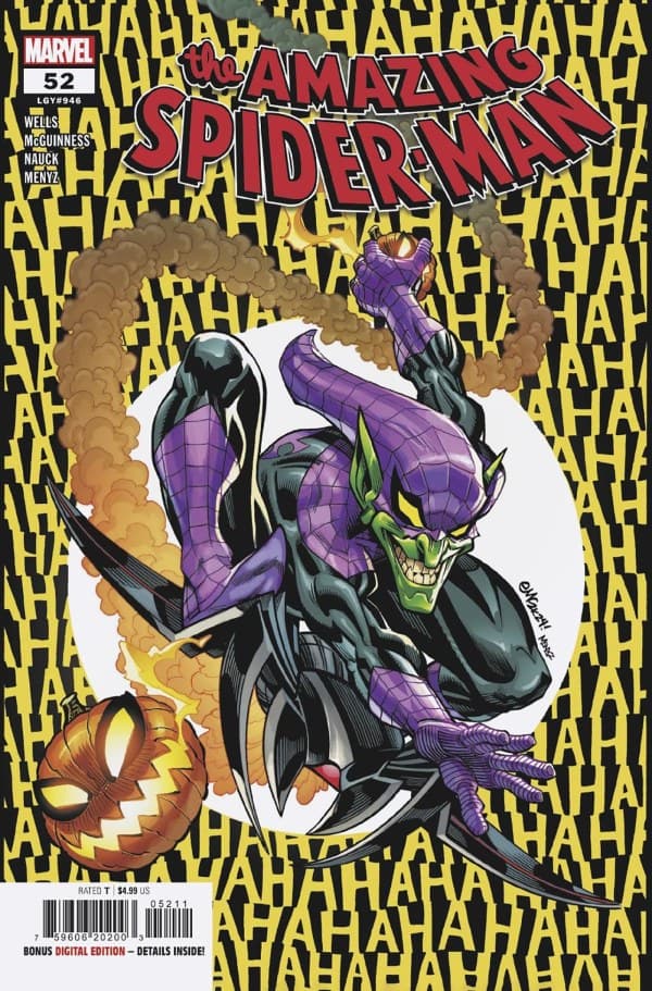 The Amazing Spider-Man #52 cover