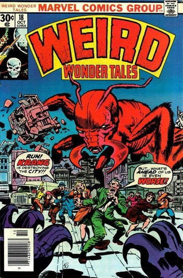 Weird Wonder Tales #18 cover