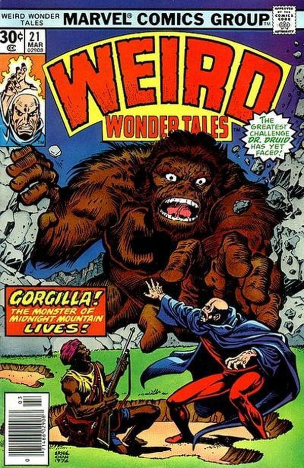 Weird Wonder Tales #21 cover