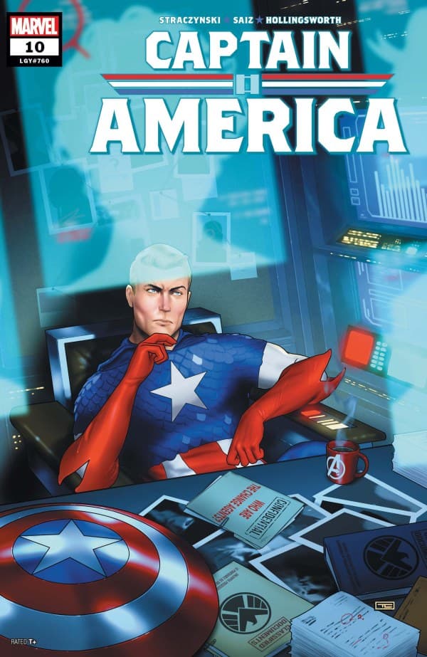 Captain America #10 cover