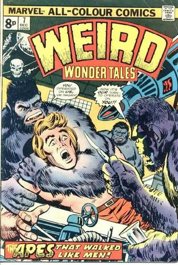 Weird Wonder Tales #7 cover
