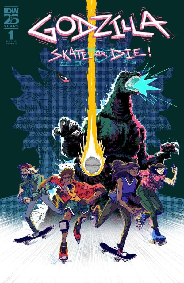 Godzilla: Skate or Die #1 cover