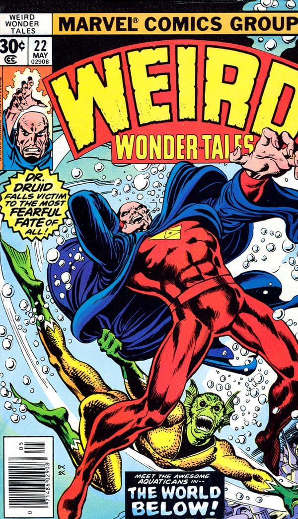 Weird Wonder Tales #22 cover