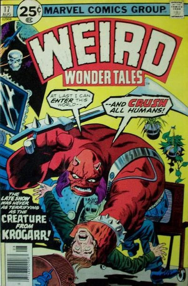 Weird Wonder Tales #17 cover