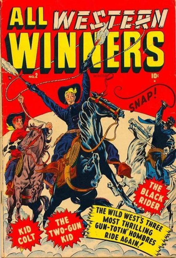 All Western Winners #2 cover