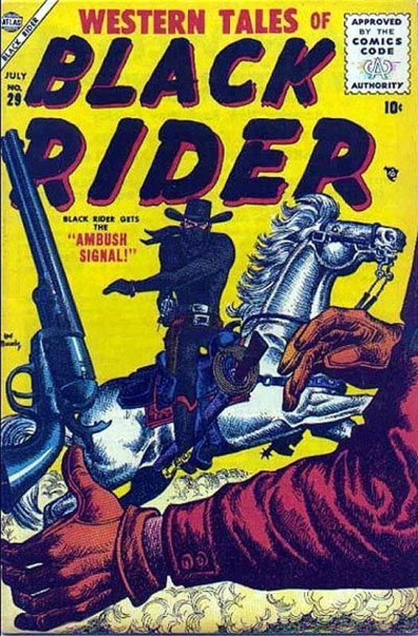 Western Tales of Black Rider #29 cover