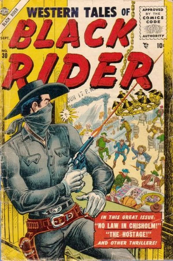 Western Tales of Black Rider #30 cover