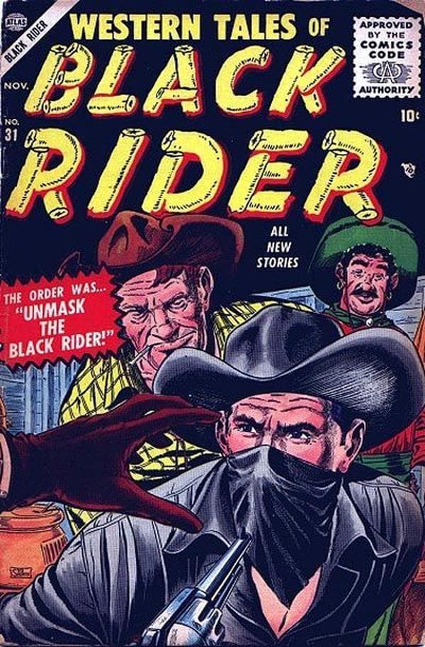 Western Tales of Black Rider #31 cover