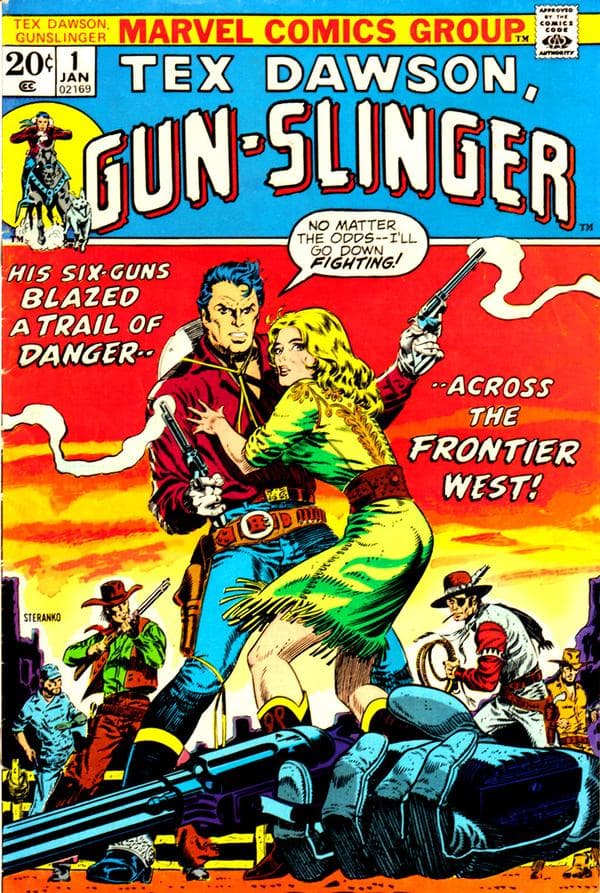 Tex Dawson, Gun-Slinger cover — © Marvel Comics