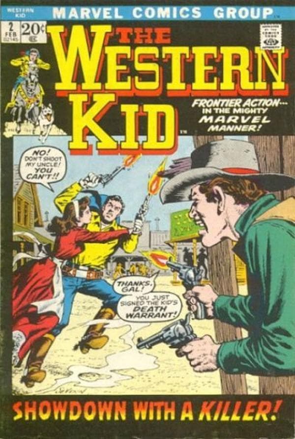 The Western Kid #2 cover