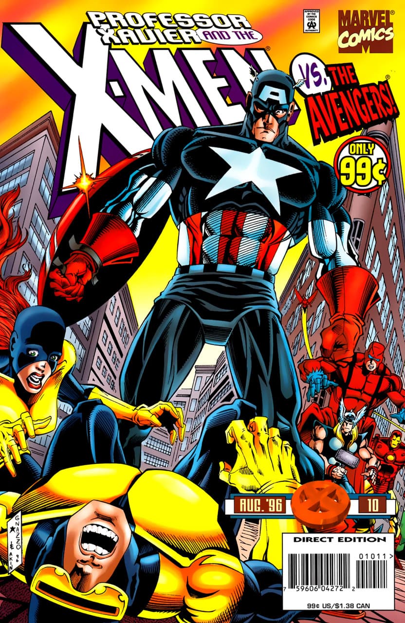 Professor Xavier and the X-Men #10 cover
