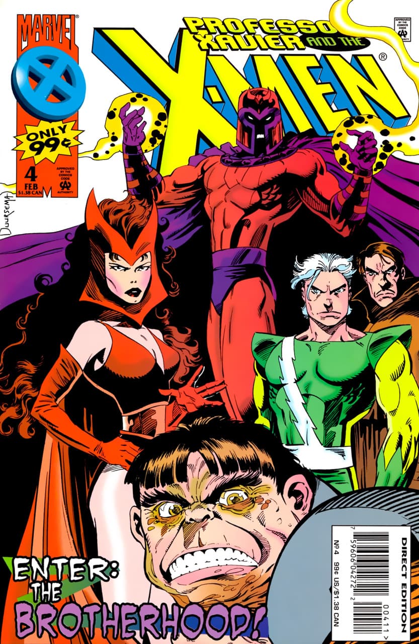 Professor Xavier and the X-Men #4 cover