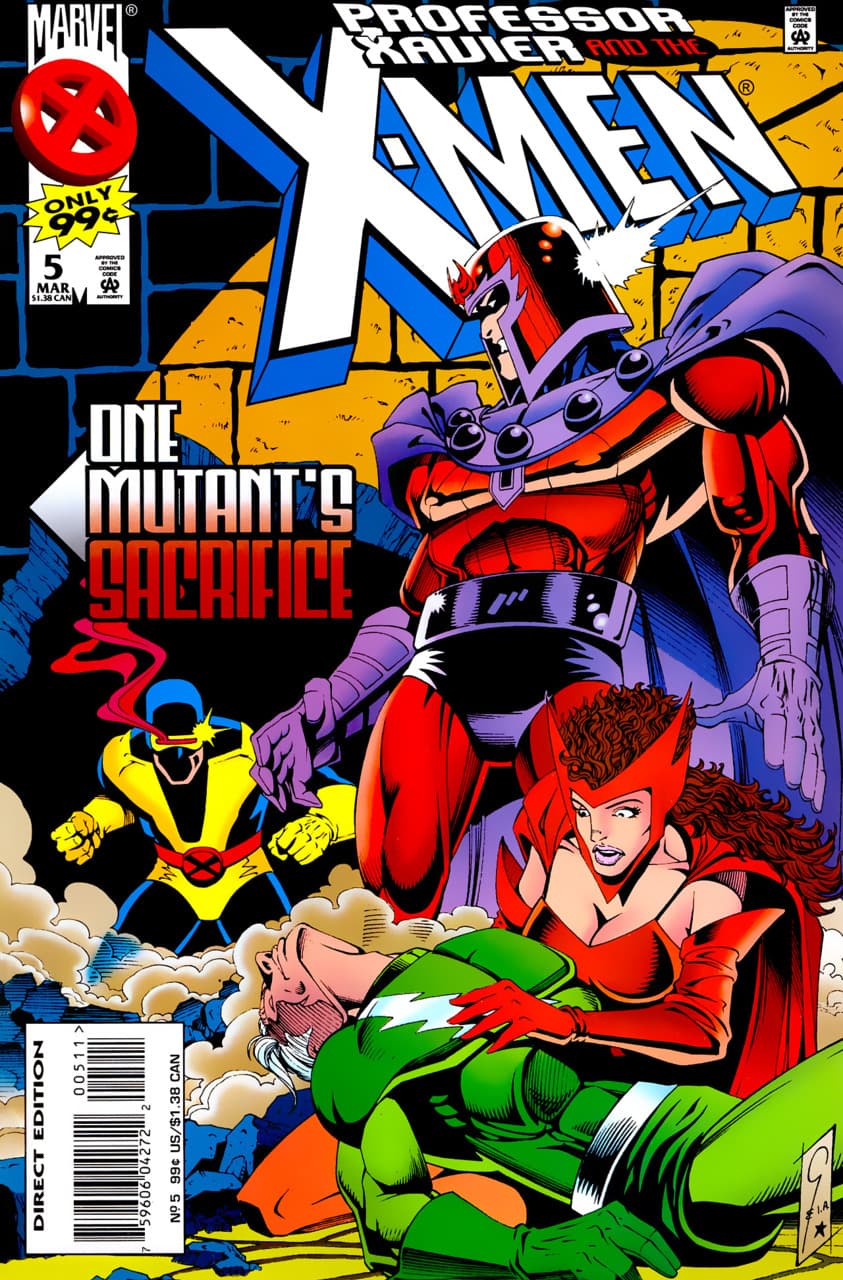 Professor Xavier and the X-Men #5 cover