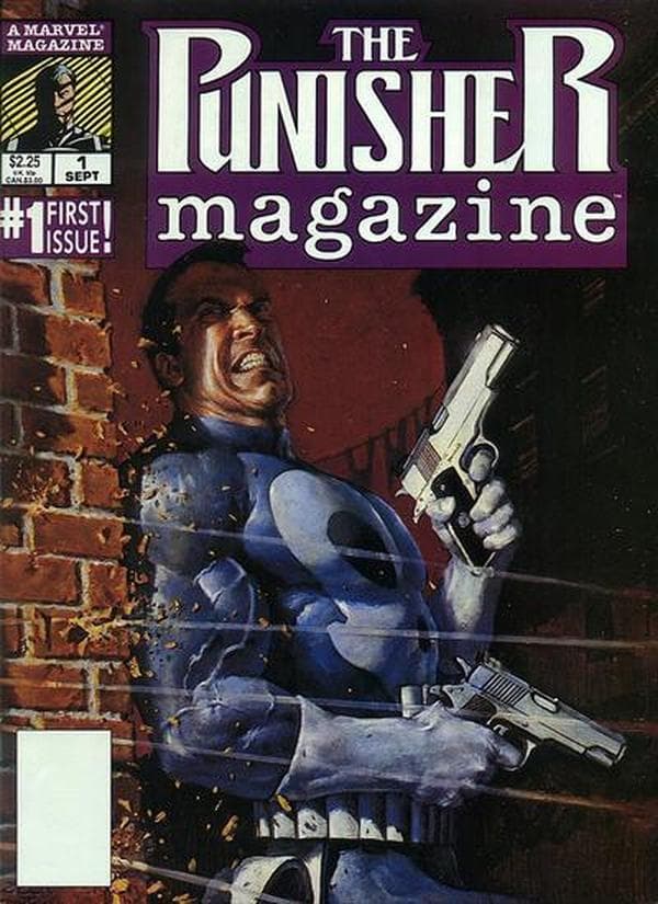 The Punisher Magazine #1 cover