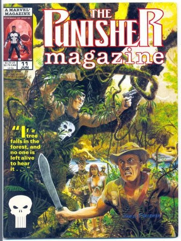 The Punisher Magazine #11 cover