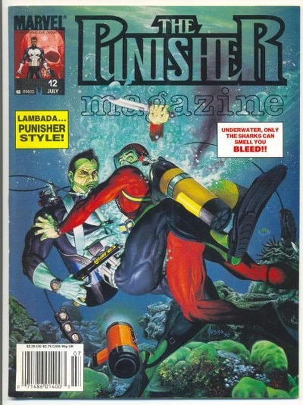 The Punisher Magazine #12 cover