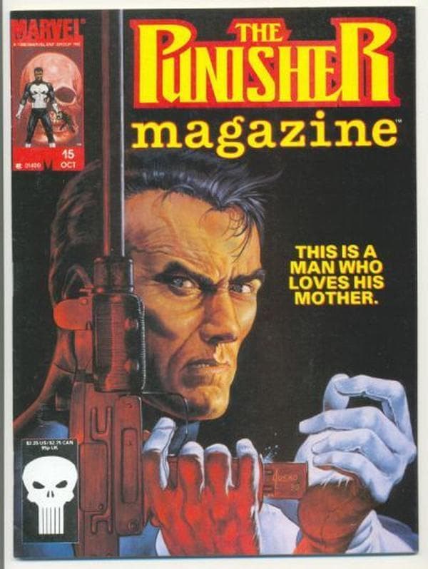 The Punisher Magazine #15 cover